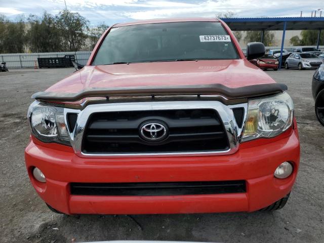5TEJU62N18Z567351 - 2008 TOYOTA TACOMA DOUBLE CAB PRERUNNER RED photo 5