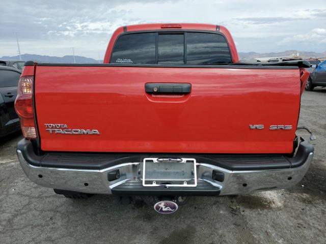 5TEJU62N18Z567351 - 2008 TOYOTA TACOMA DOUBLE CAB PRERUNNER RED photo 6