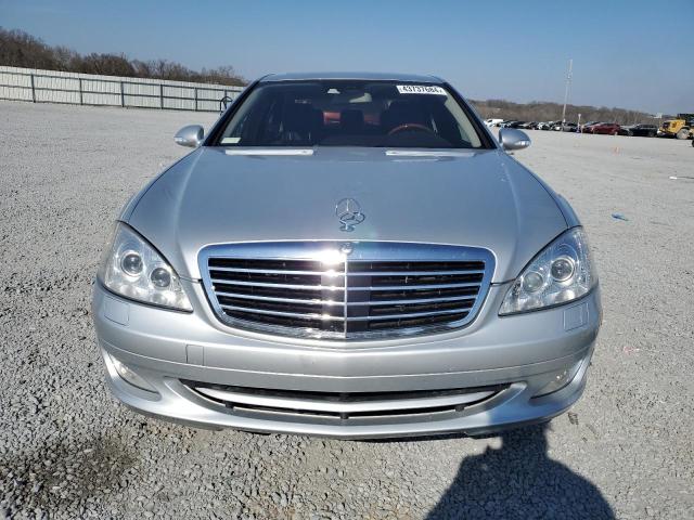 WDDNG86X28A224757 - 2008 MERCEDES-BENZ S 550 4MATIC SILVER photo 5