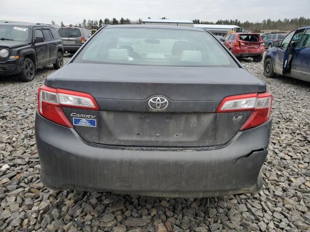 4T1BF1FK7DU213902 - 2013 TOYOTA CAMRY L GRAY photo 6