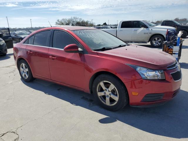 1G1PF5S96B7124718 - 2011 CHEVROLET CRUZE LT RED photo 4