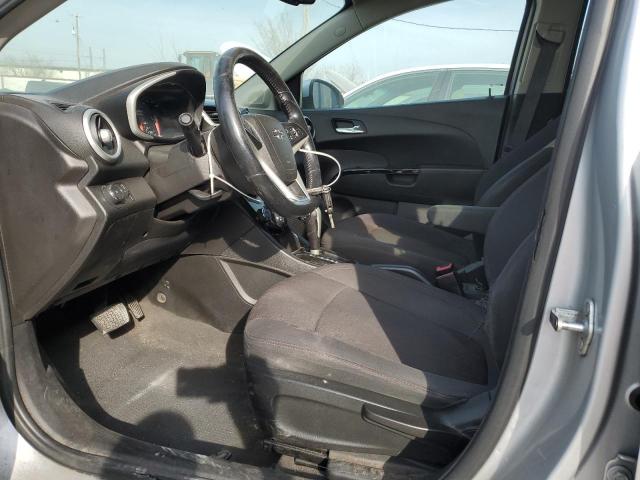 1G1JD6SH9J4107274 - 2018 CHEVROLET SONIC LT SILVER photo 7