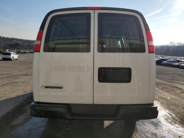 1GCWGAFP3M1309767 - 2021 CHEVROLET EXPRESS G2 WHITE photo 6