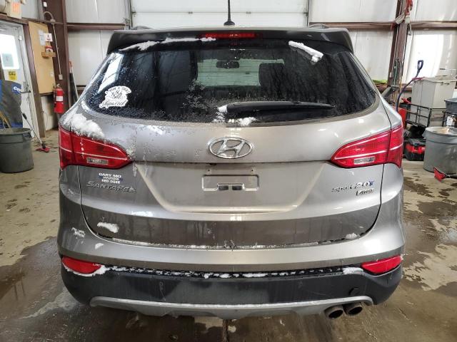 5XYZUDLA3FG272066 - 2015 HYUNDAI SANTA FE S GRAY photo 6