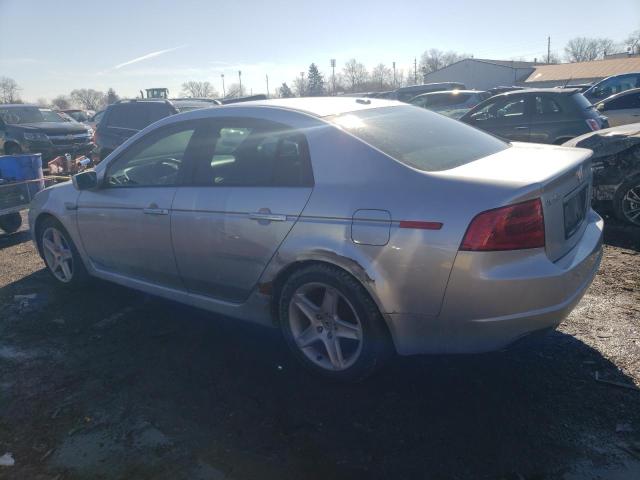 19UUA66255A070171 - 2005 ACURA TL SILVER photo 2