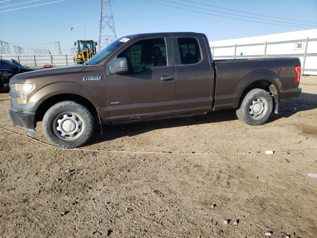 1FTEX1EP5GKF86139 - 2016 FORD F150 SUPER CAB BROWN photo 1