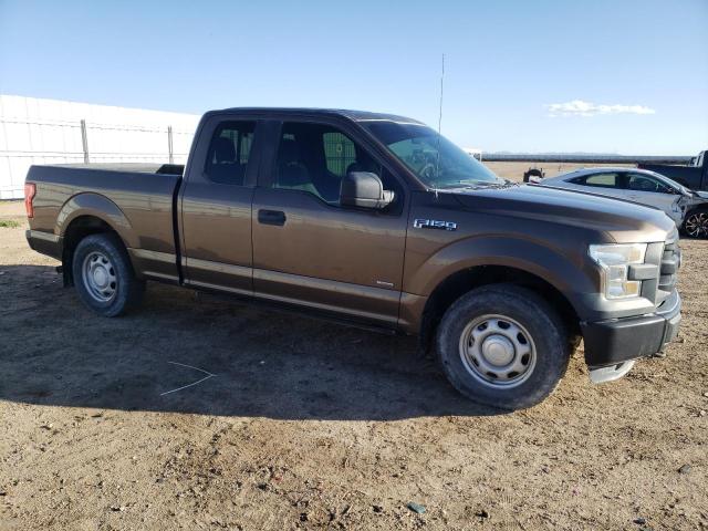 1FTEX1EP5GKF86139 - 2016 FORD F150 SUPER CAB BROWN photo 4