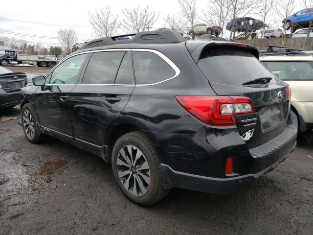 4S4BSENC1H3360273 - 2017 SUBARU OUTBACK 3.6R LIMITED BLACK photo 2