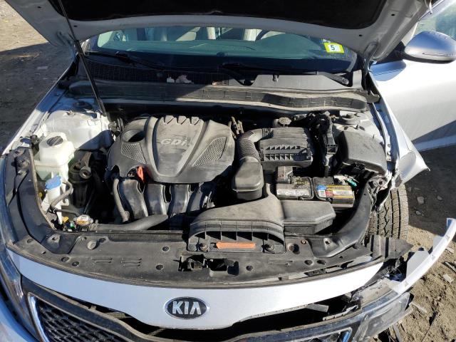 5XXGN4A7XEG267204 - 2014 KIA OPTIMA EX SILVER photo 11