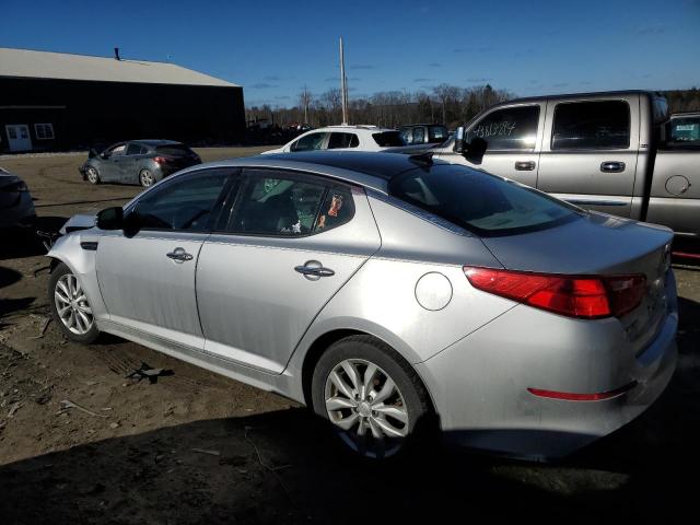 5XXGN4A7XEG267204 - 2014 KIA OPTIMA EX SILVER photo 2