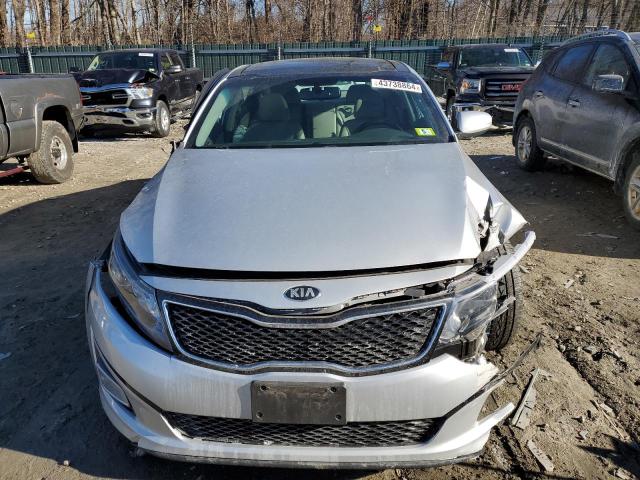 5XXGN4A7XEG267204 - 2014 KIA OPTIMA EX SILVER photo 5