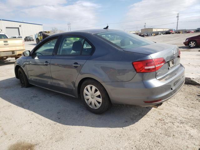 3VW2K7AJ5FM408659 - 2015 VOLKSWAGEN JETTA BASE 灰色 照片 2