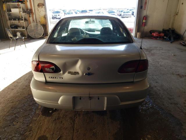 1G1JC524627411897 - 2002 CHEVROLET CAVALIER BASE SILVER photo 6