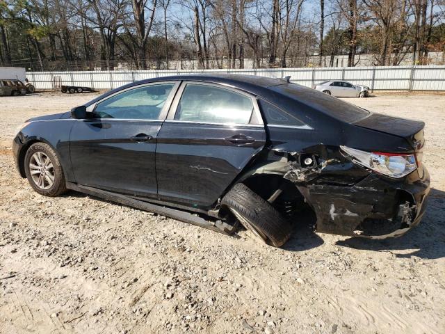 5NPEB4AC9DH633489 - 2013 HYUNDAI SONATA GLS BLACK photo 2