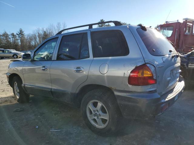 KM8SC13E43U513838 - 2003 HYUNDAI SANTA FE GLS SILVER photo 2