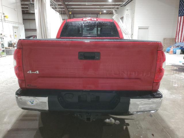 5TFUY5F18MX044073 - 2021 TOYOTA TUNDRA DOUBLE CAB SR/SR5 RED photo 6