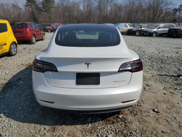 5YJ3E1EB9NF152236 - 2022 TESLA MODEL 3 WHITE photo 6