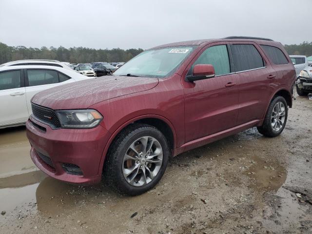 1C4RDJDG2KC807193 - 2019 DODGE DURANGO GT RED photo 1