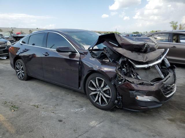 1G1ZG5ST5LF086116 - 2020 CHEVROLET MALIBU RS Violet photo 4