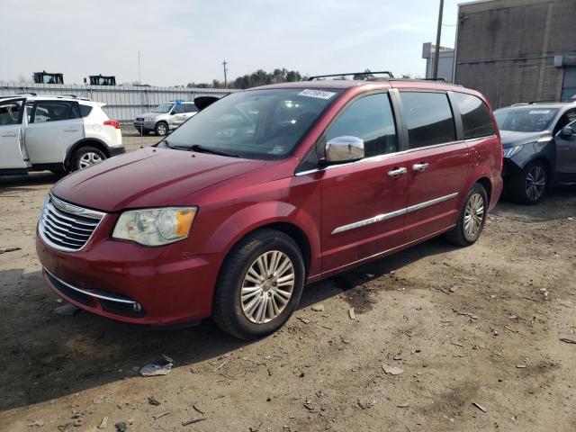 2C4RC1CG9DR607197 - 2013 CHRYSLER TOWN & COU TOURING L RED photo 1