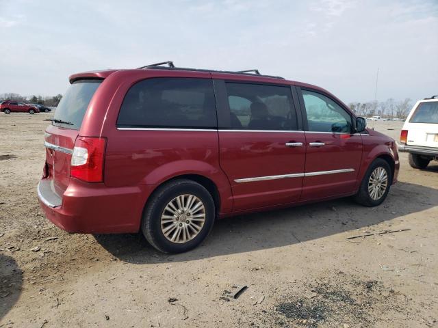 2C4RC1CG9DR607197 - 2013 CHRYSLER TOWN & COU TOURING L RED photo 3