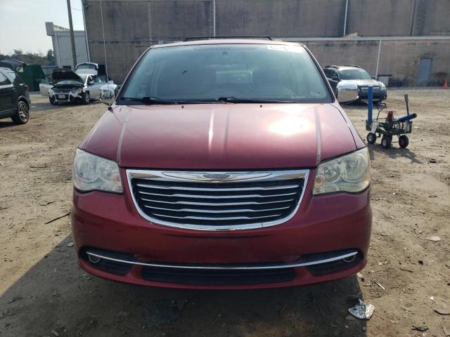 2C4RC1CG9DR607197 - 2013 CHRYSLER TOWN & COU TOURING L RED photo 5