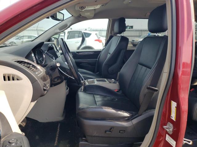 2C4RC1CG9DR607197 - 2013 CHRYSLER TOWN & COU TOURING L RED photo 7