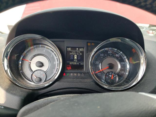 2C4RC1CG9DR607197 - 2013 CHRYSLER TOWN & COU TOURING L RED photo 9