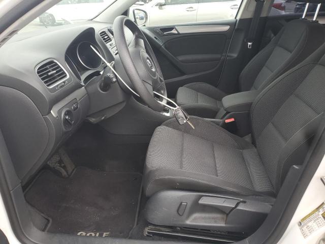 WVWDB7AJ9EW001096 - 2014 VOLKSWAGEN GOLF WHITE photo 7