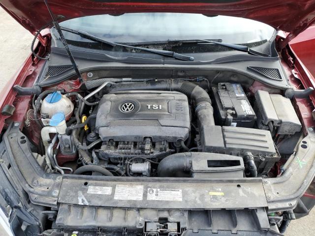 1VWCT7A38GC028463 - 2016 VOLKSWAGEN PASSAT SEL BURGUNDY photo 11