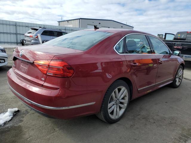 1VWCT7A38GC028463 - 2016 VOLKSWAGEN PASSAT SEL BURGUNDY photo 3