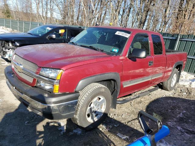 2GCEK19T441144499 - 2004 CHEVROLET SILVERADO K1500 RED photo 1