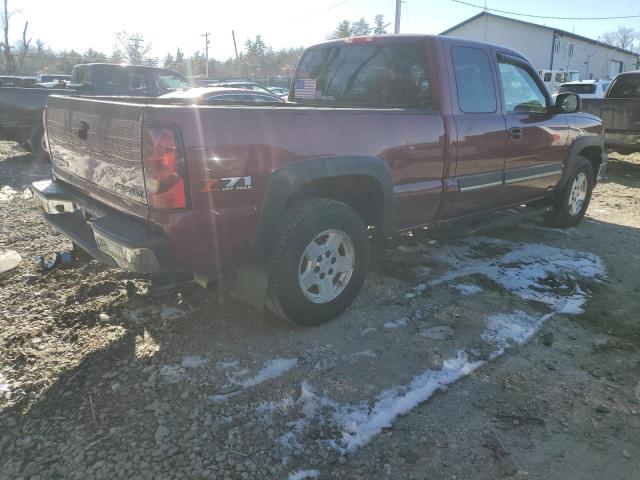 2GCEK19T441144499 - 2004 CHEVROLET SILVERADO K1500 RED photo 3