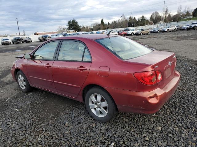 1NXBR32E86Z591409 - 2006 TOYOTA COROLLA CE RED photo 2