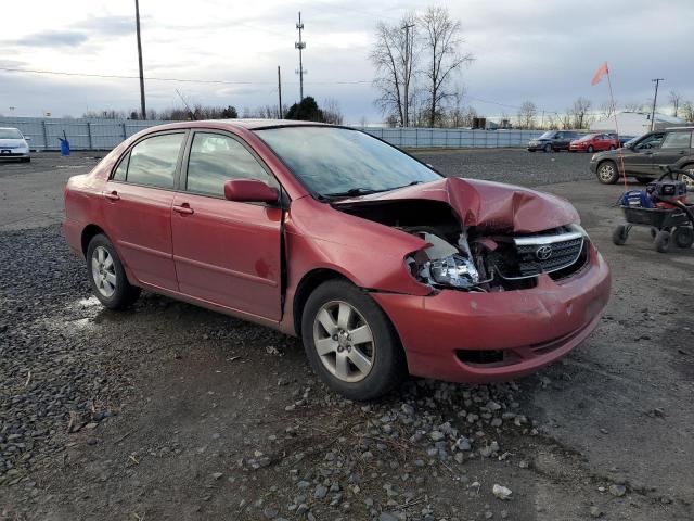 1NXBR32E86Z591409 - 2006 TOYOTA COROLLA CE RED photo 4