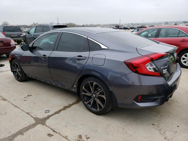 2HGFC2F84MH532851 - 2021 HONDA CIVIC SPORT GRAY photo 2