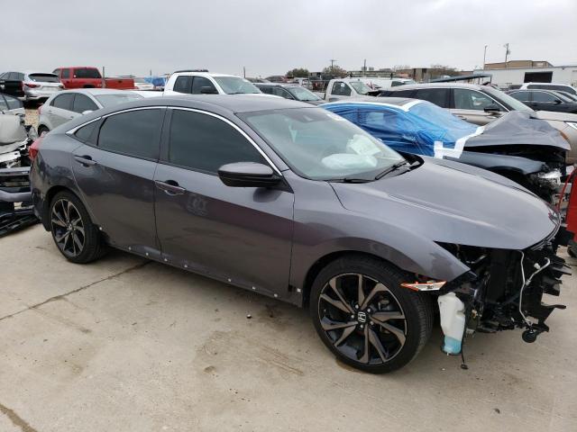 2HGFC2F84MH532851 - 2021 HONDA CIVIC SPORT GRAY photo 4