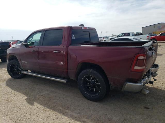 1C6SRFFT4KN538409 - 2019 RAM 1500 BIG HORN/LONE STAR MAROON photo 2