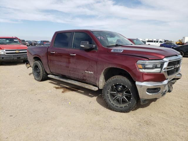 1C6SRFFT4KN538409 - 2019 RAM 1500 BIG HORN/LONE STAR MAROON photo 4