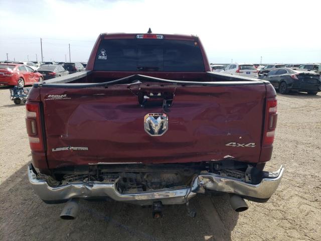 1C6SRFFT4KN538409 - 2019 RAM 1500 BIG HORN/LONE STAR MAROON photo 6