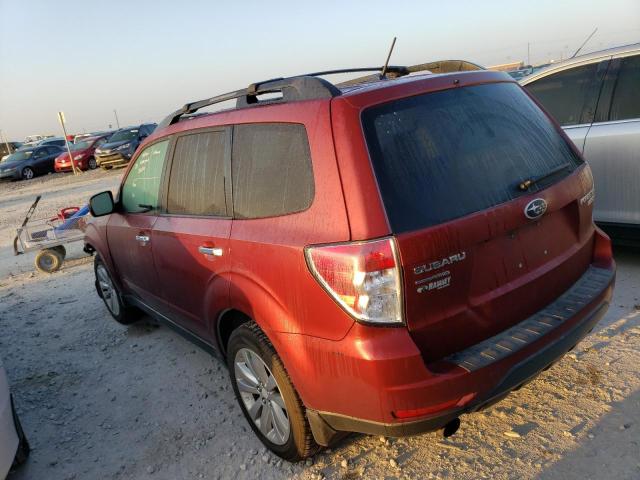 JF2SHAEC7CH458832 - 2012 SUBARU FORESTER LIMITED RED photo 2
