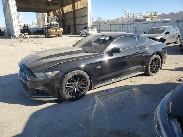 1FA6P8CF4F5381664 - 2015 FORD MUSTANG GT BLACK photo 1