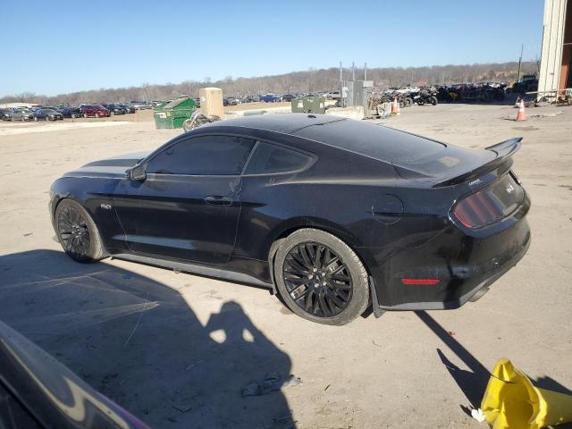 1FA6P8CF4F5381664 - 2015 FORD MUSTANG GT BLACK photo 2