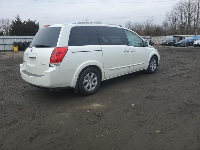 5N1BV28U19N100441 - 2009 NISSAN QUEST S WHITE photo 3