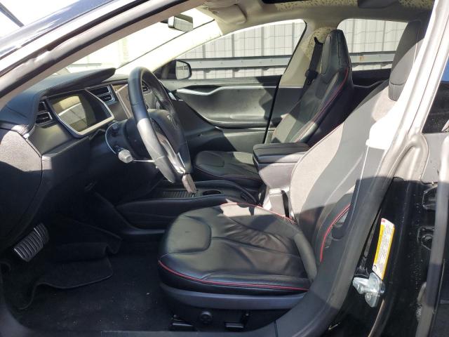 5YJSA1CP3DFP16936 - 2013 TESLA MODEL S Սև լուսանկար 7
