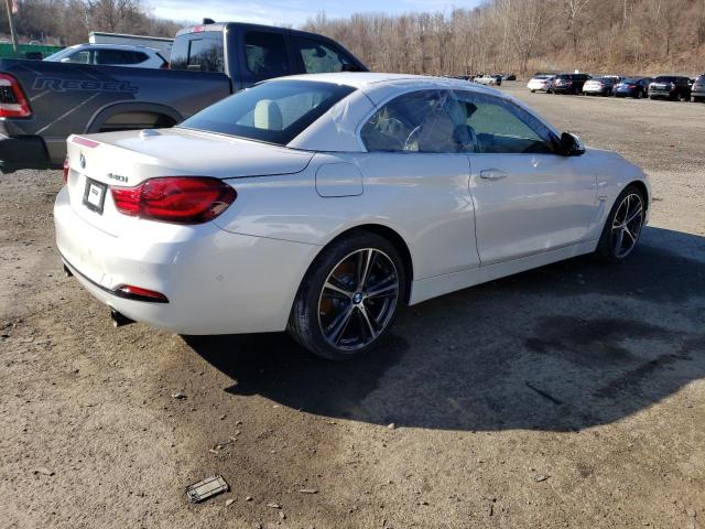 WBA4Z7C00L5R61679 - 2020 BMW 440XI Белый фото 3