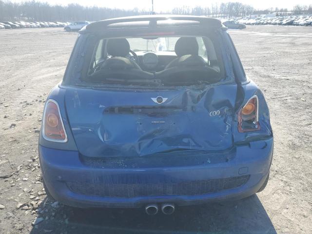 WMWMF73588TV33754 - 2008 MINI COOPER S BLUE photo 6