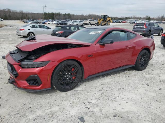 1FA6P8CF9R5410483 - 2024 FORD MUSTANG GT RED photo 1