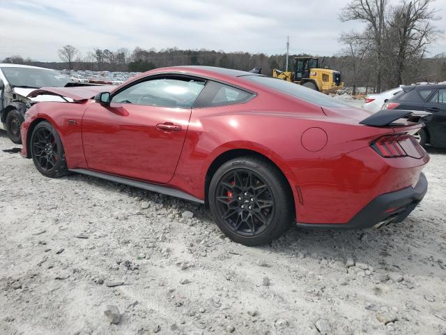 1FA6P8CF9R5410483 - 2024 FORD MUSTANG GT RED photo 2