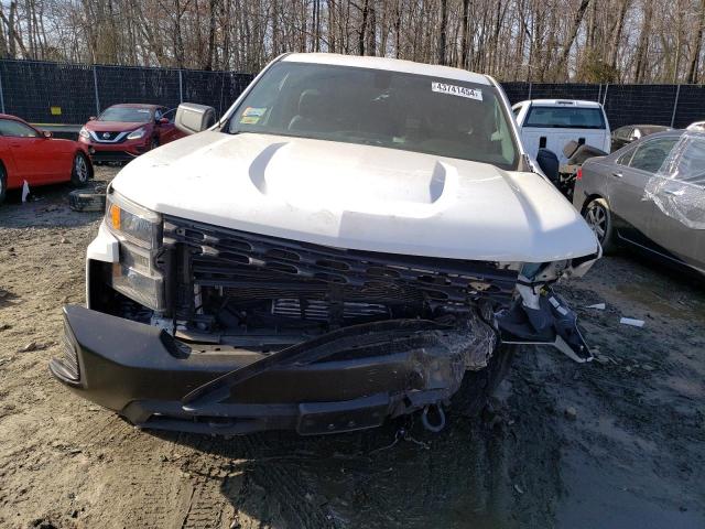 3GCNYAEK1NG183832 - 2022 CHEVROLET SILVERADO K1500 WHITE photo 5